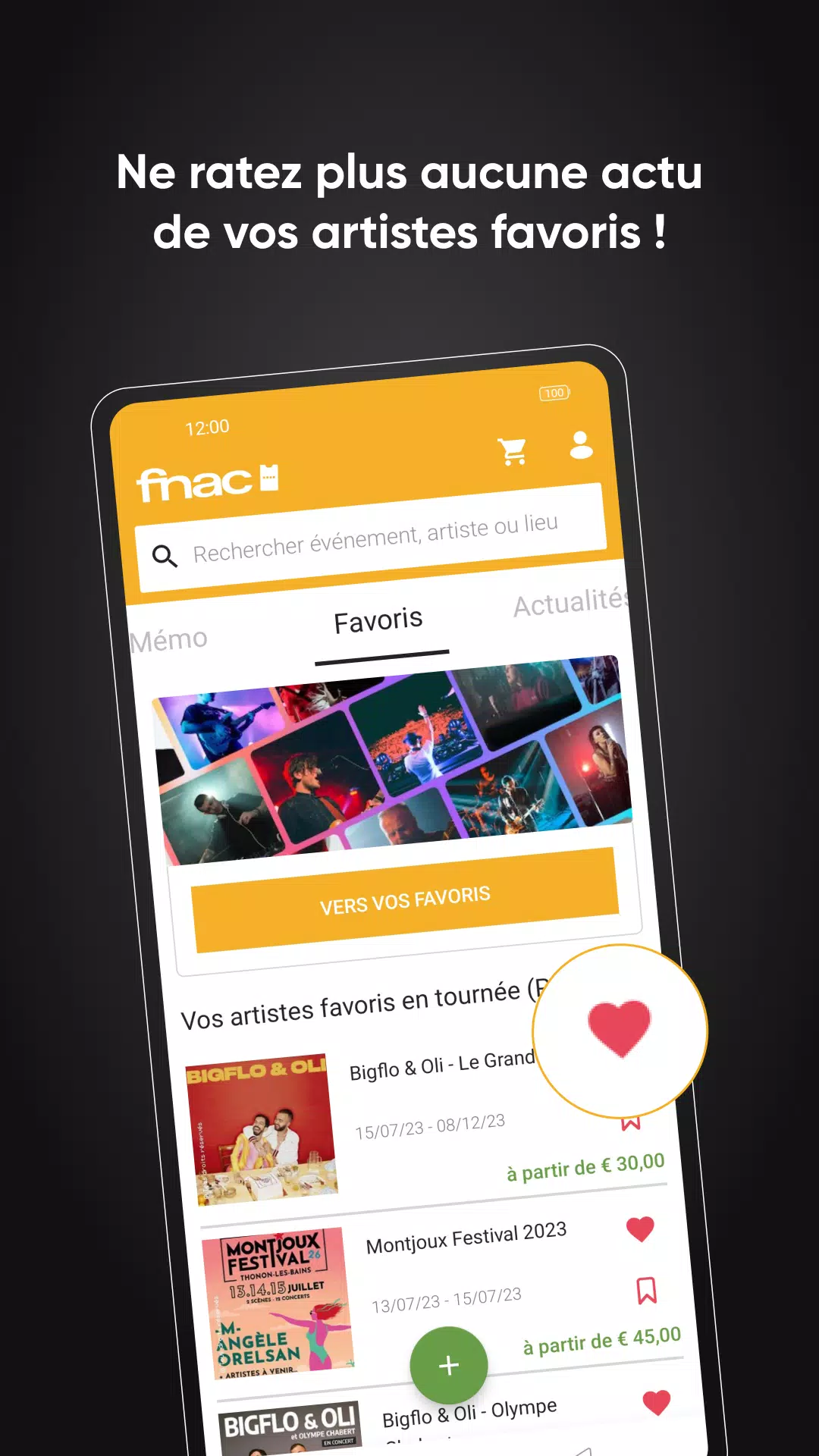 Fnac Spectacles Captura de pantalla 4