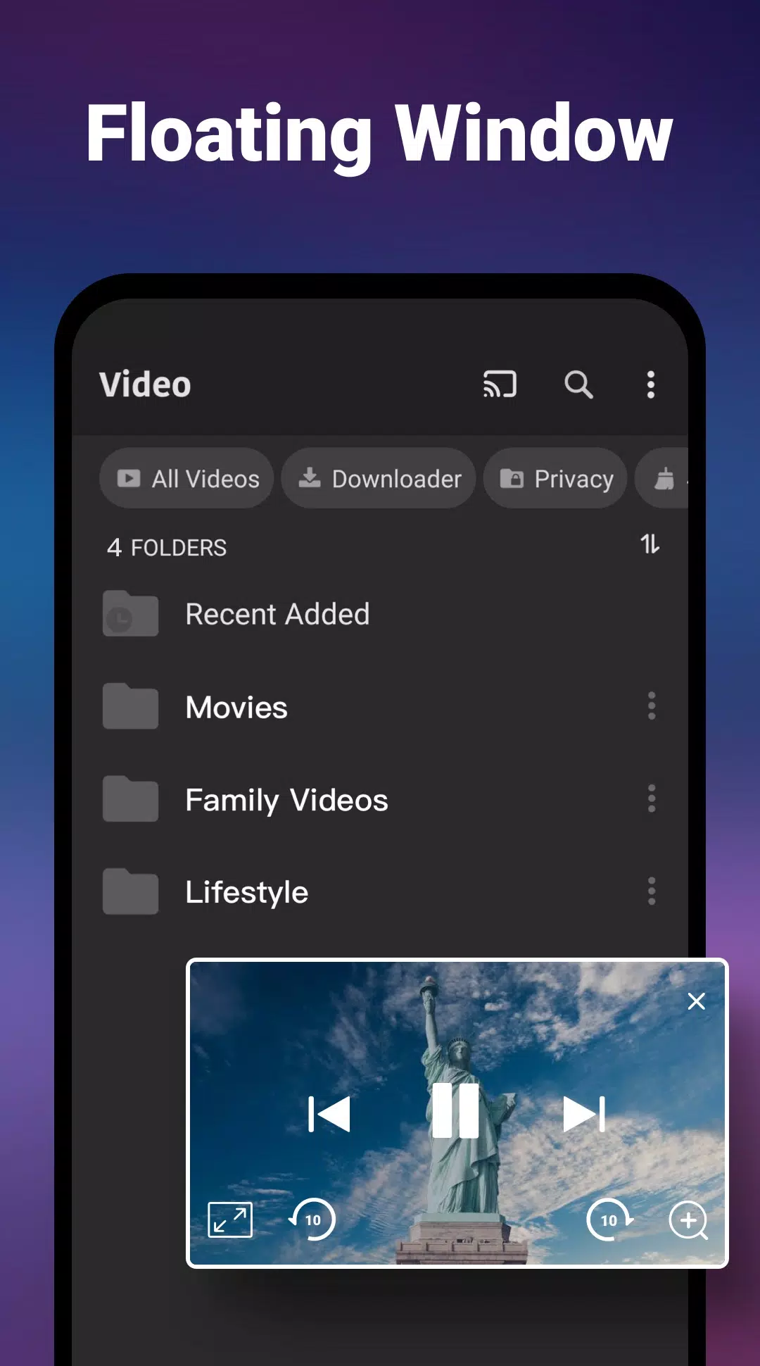 Video Player All Format ภาพหน้าจอ 4
