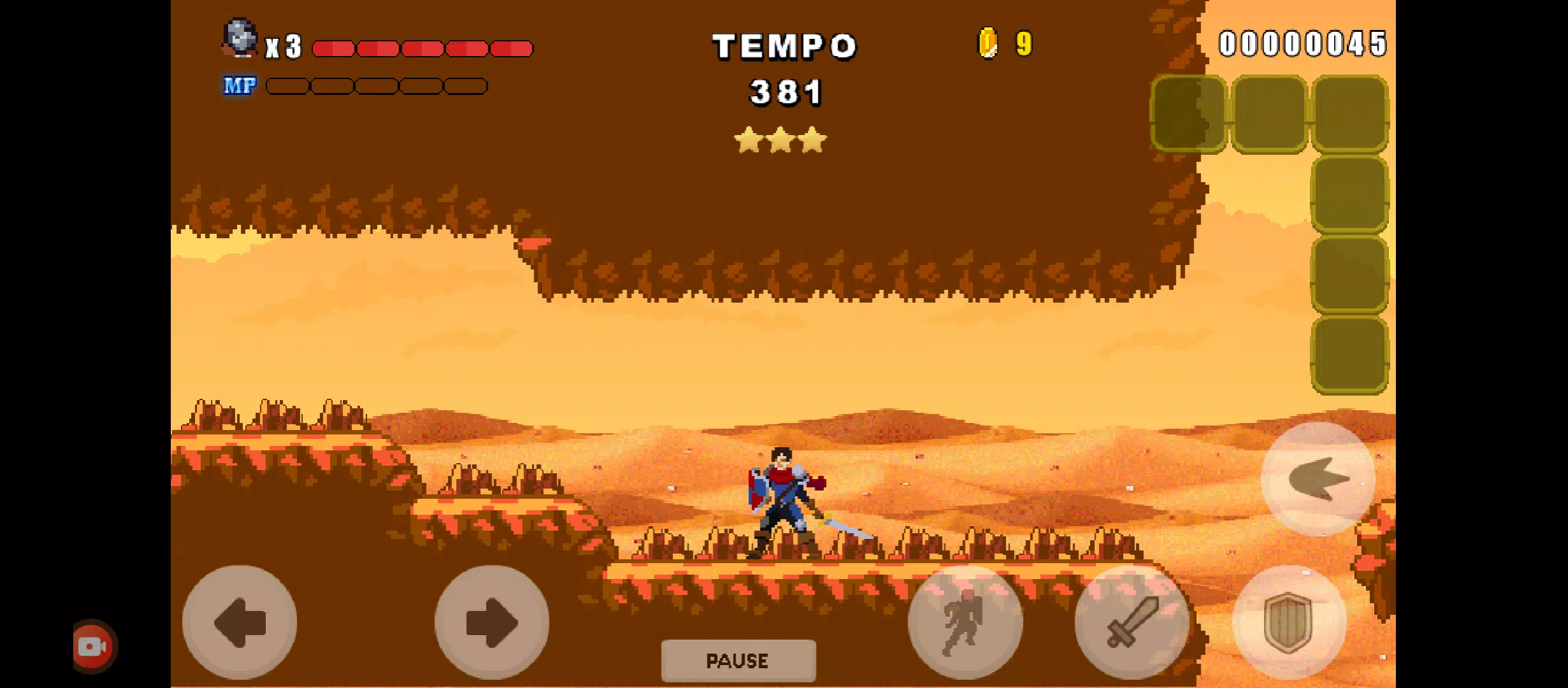 Schermata Warrior Level Maker 3