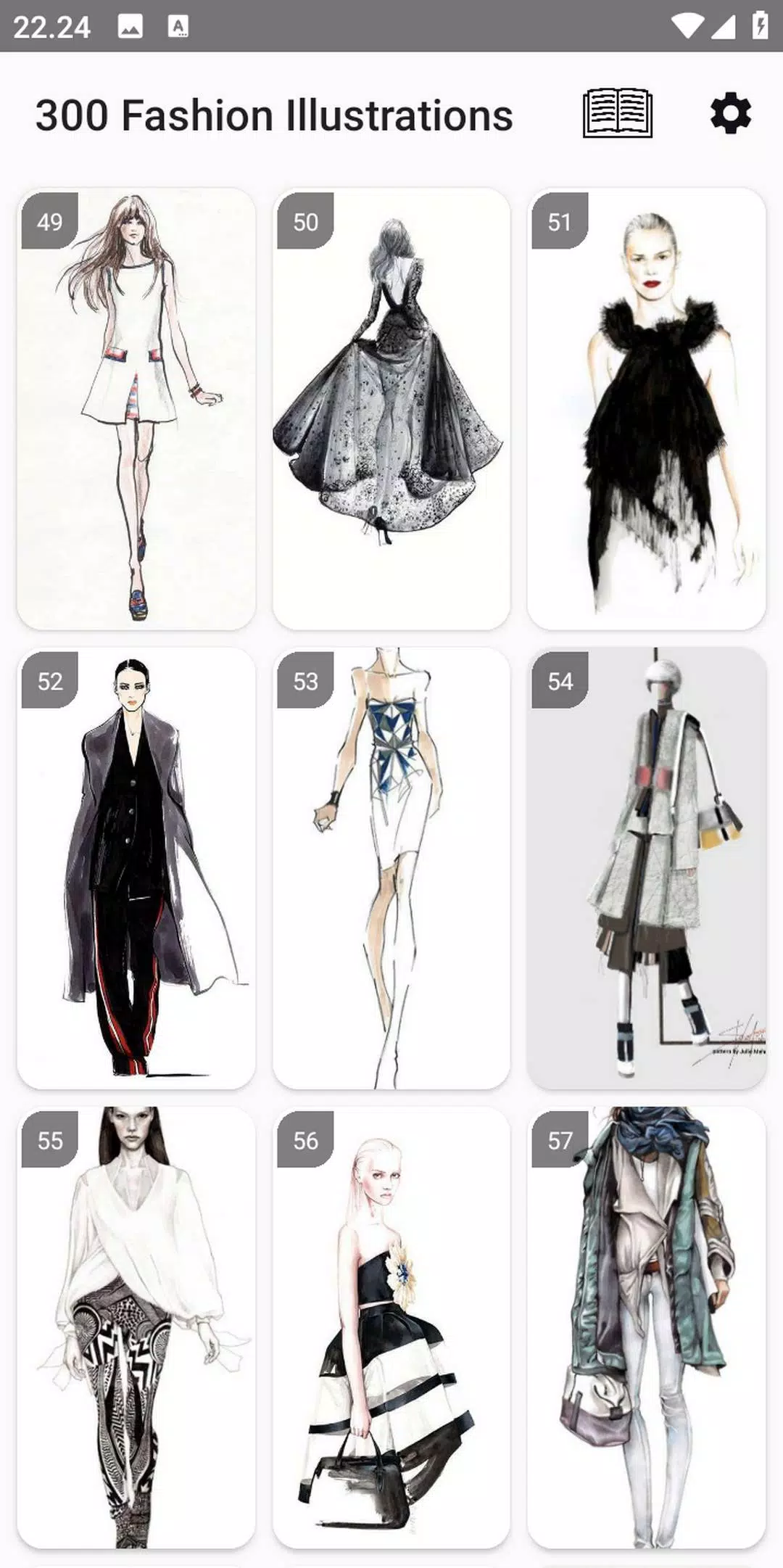 300 Fashion Illustrations Schermafbeelding 3