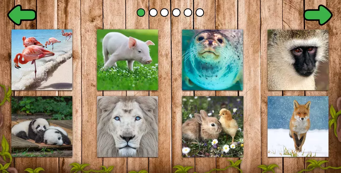 Animal puzzle games offline 스크린샷 2