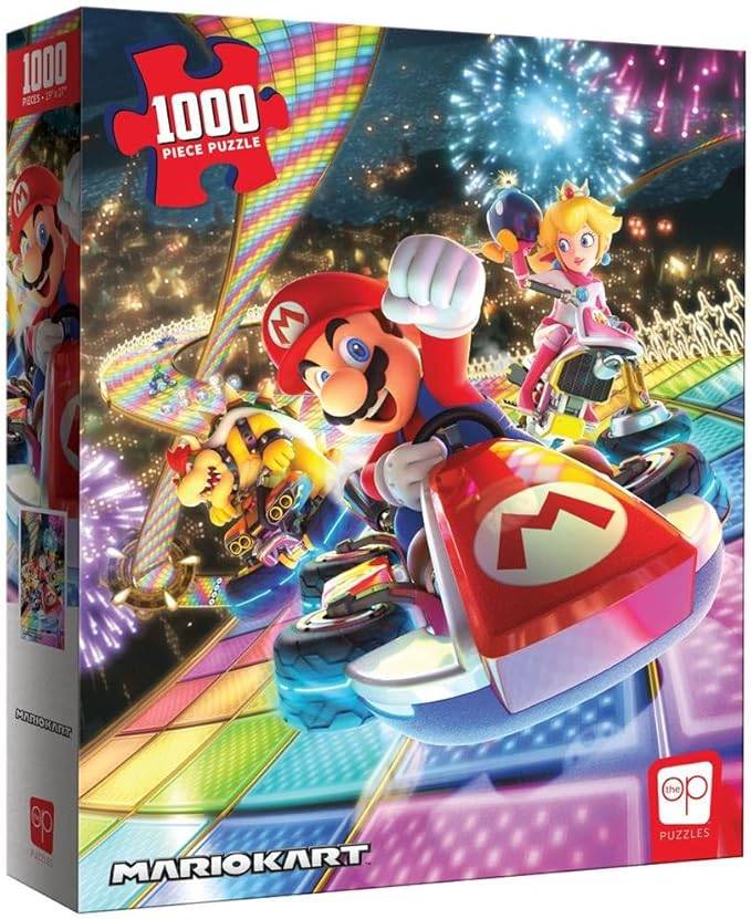 Mario Kart Rainbow Road Jigsaw Puzzle