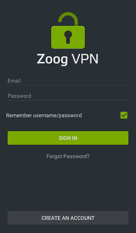 Zoog VPN Capture d'écran 2