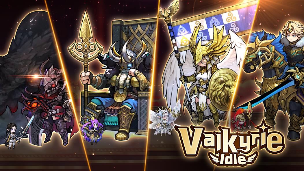 Valkyrie Idle Mod ဖန်သားပြင်ဓာတ်ပုံ 1