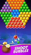 Bubble Shooter：Fruit Splash Captura de pantalla 1