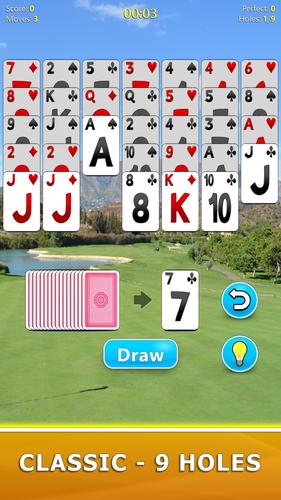 Golf Solitaire 스크린샷 3