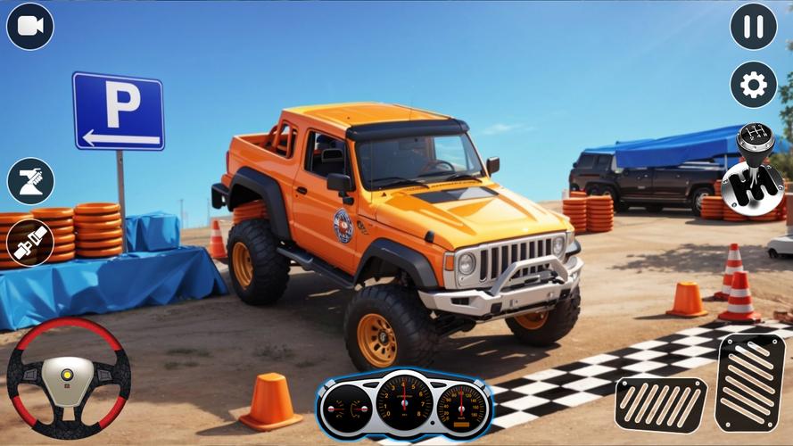 Offroad 4x4 Jeep Driving Games应用截图第3张