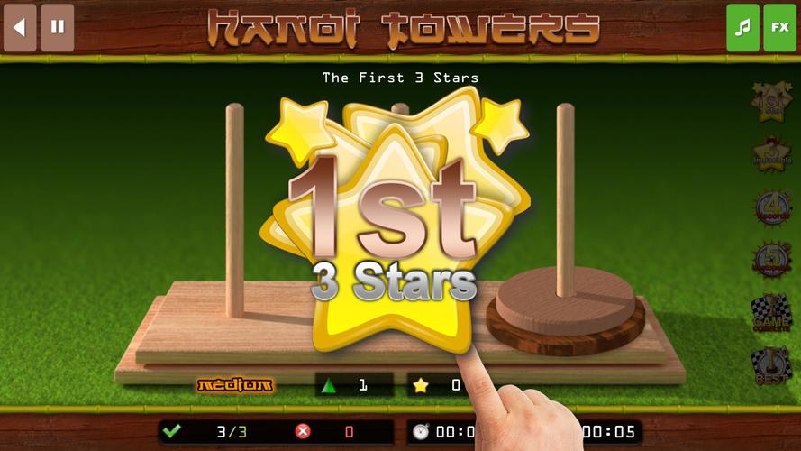 The Hanoi Towers Lite Скриншот 2