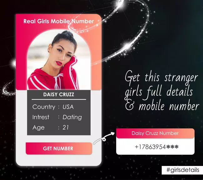 Girls Mobile Number (Girlfriend Calling Prank) Schermafbeelding 4