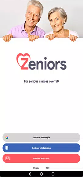 Zeniors - Seznámení pro starší應用截圖第1張
