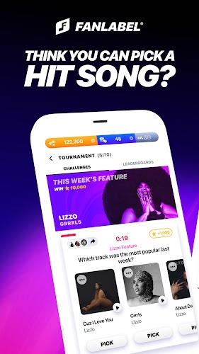 FanLabel: Daily Music Contests স্ক্রিনশট 3