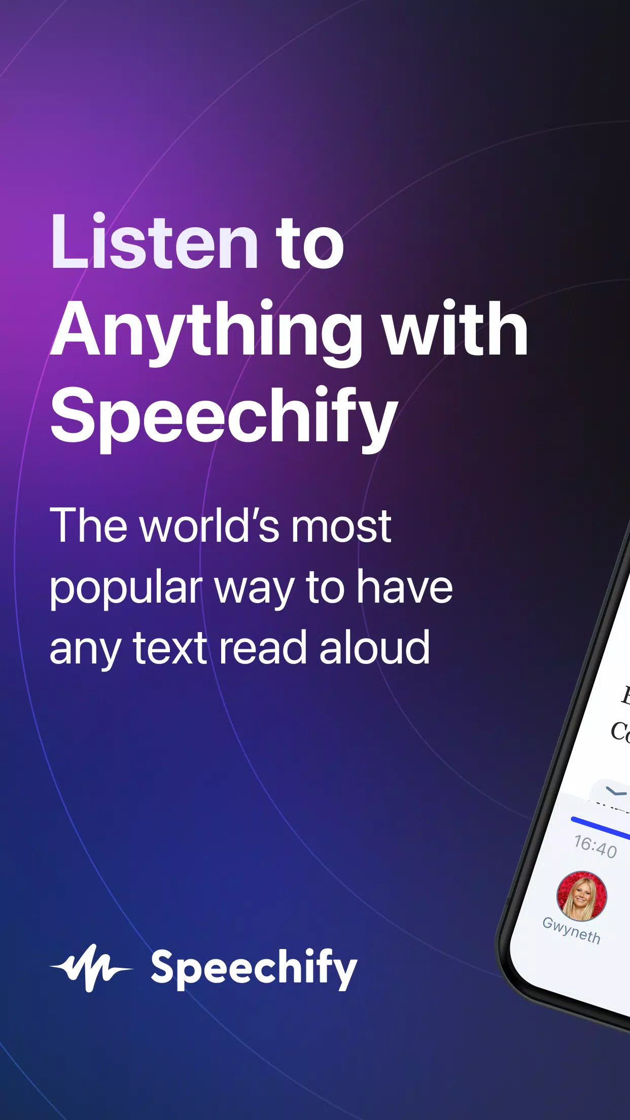Speechify Text to Speech Voice應用截圖第1張