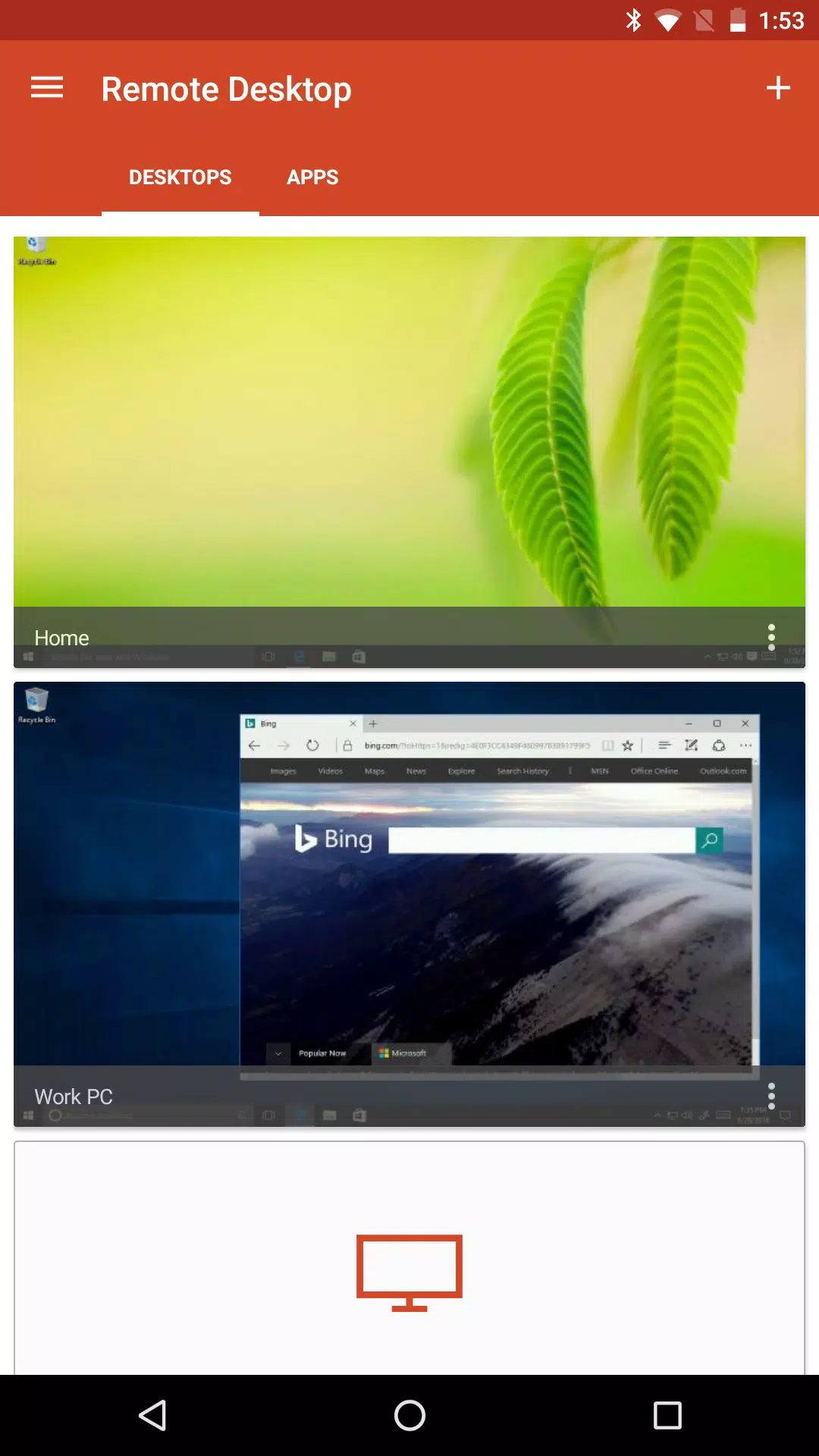 Remote Desktop 8 Ekran Görüntüsü 1