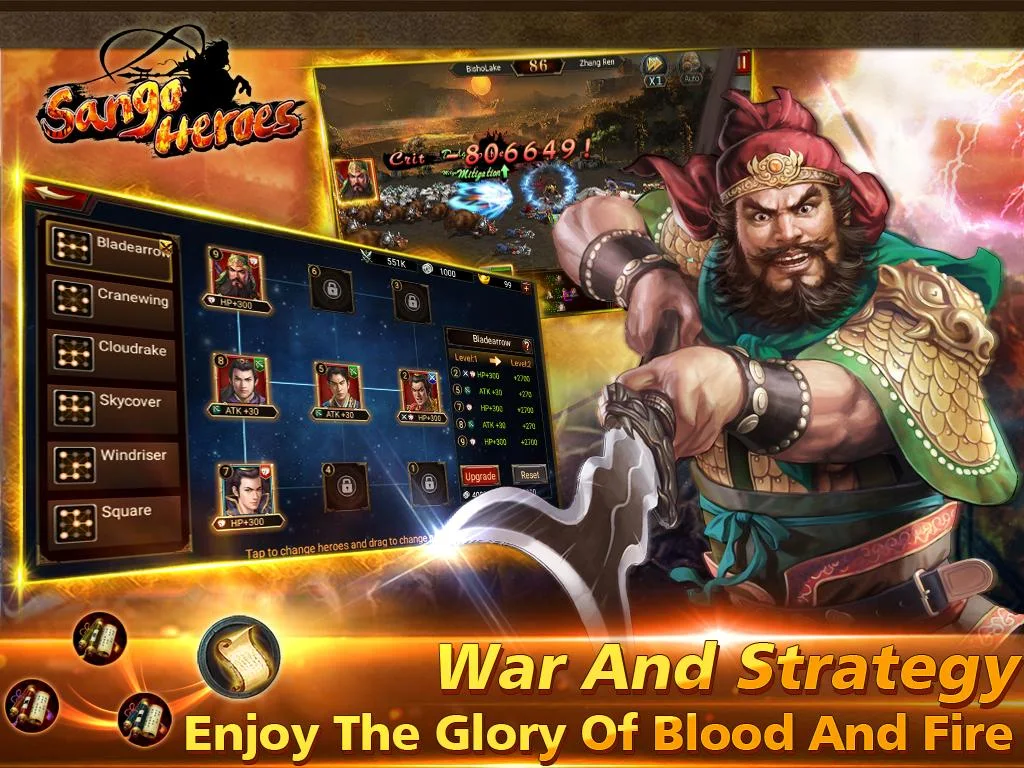 CBT of Sango Heroes Zrzut ekranu 4