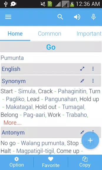 Filipino Dictionary Multifunct应用截图第3张