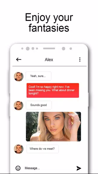 Hot flirt today - match dating chat Schermafbeelding 2