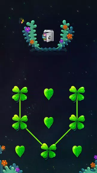 AppLock Theme Lucky Clover ภาพหน้าจอ 1