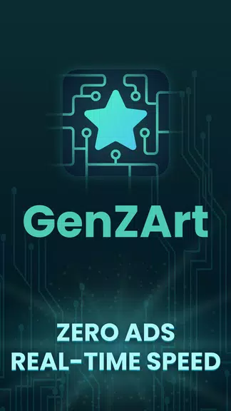 GenZArt: Fast AI Art Generator Captura de pantalla 1