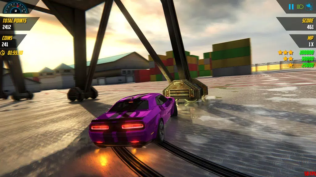 Burnout Drift 3 Ảnh chụp màn hình 4