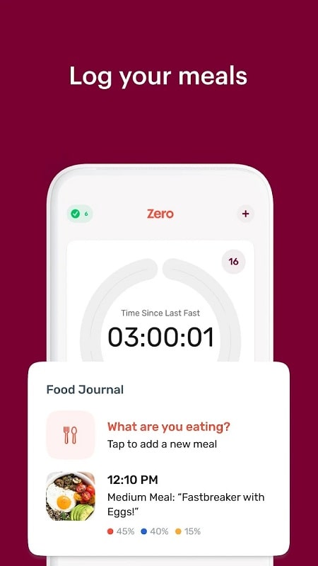 Zero - Intermittent Fasting Screenshot 3