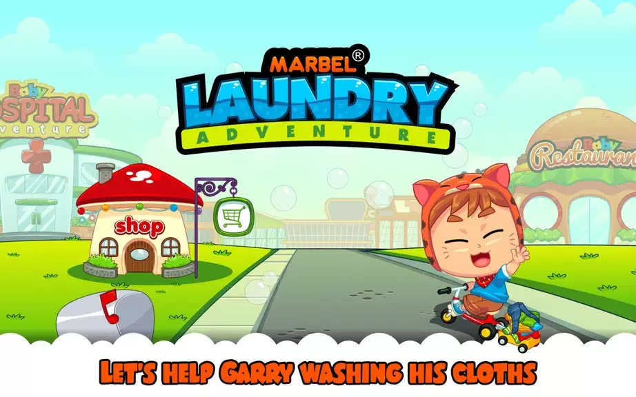 Marbel Laundry - Kids Game Tangkapan skrin 1