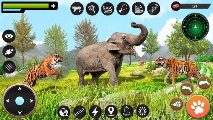 Tiger Simulator Animal Game 3D ภาพหน้าจอ 2