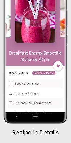 500+ Healthy Smoothie Recipes Screenshot 4