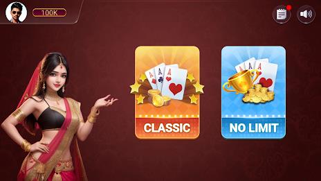 Teen Patti Card Game 스크린샷 1