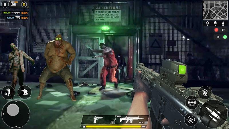 Dead Zombie Survival Shooter Скриншот 1