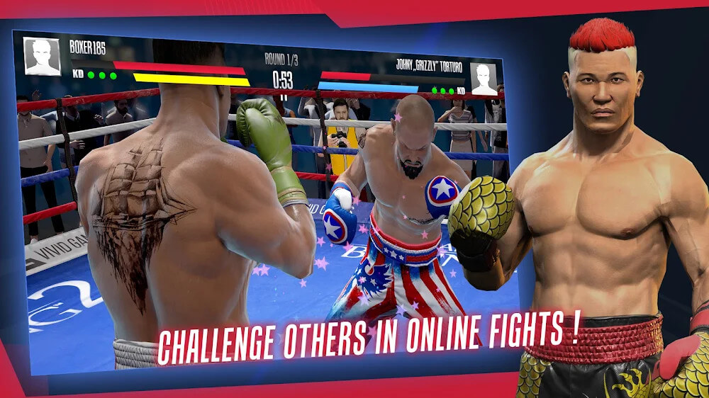 Real Boxing 2 Mod Tangkapan skrin 3