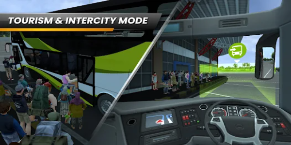 Bus Simulator Indonesia Ảnh chụp màn hình 1