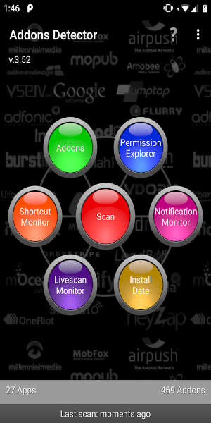 Addons Detector Screenshot 1