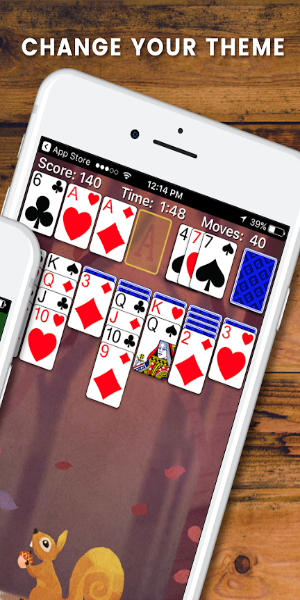 Solitaire - Classic Card Game Schermafbeelding 2