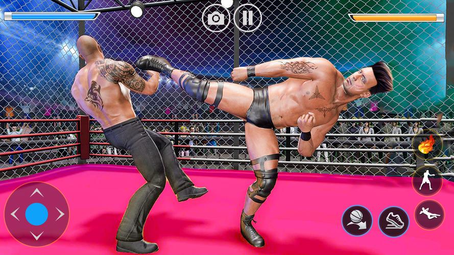 Wrestling Games Offline 3d Schermafbeelding 2