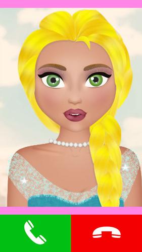 fake call princess game 스크린샷 3