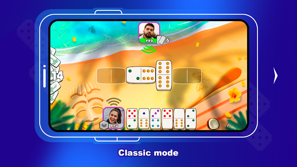 Classic domino - Domino’s game ဖန်သားပြင်ဓာတ်ပုံ 1