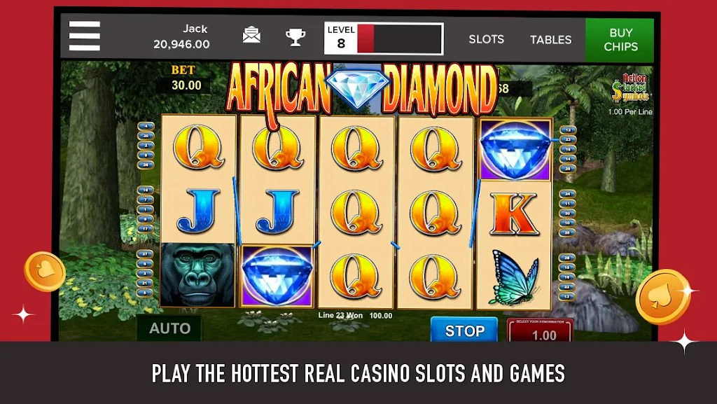 PlayJACK Slots ဖန်သားပြင်ဓာတ်ပုံ 2