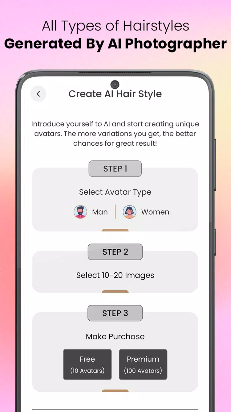 CutAI - AI Hair Style Changer Capture d'écran 4