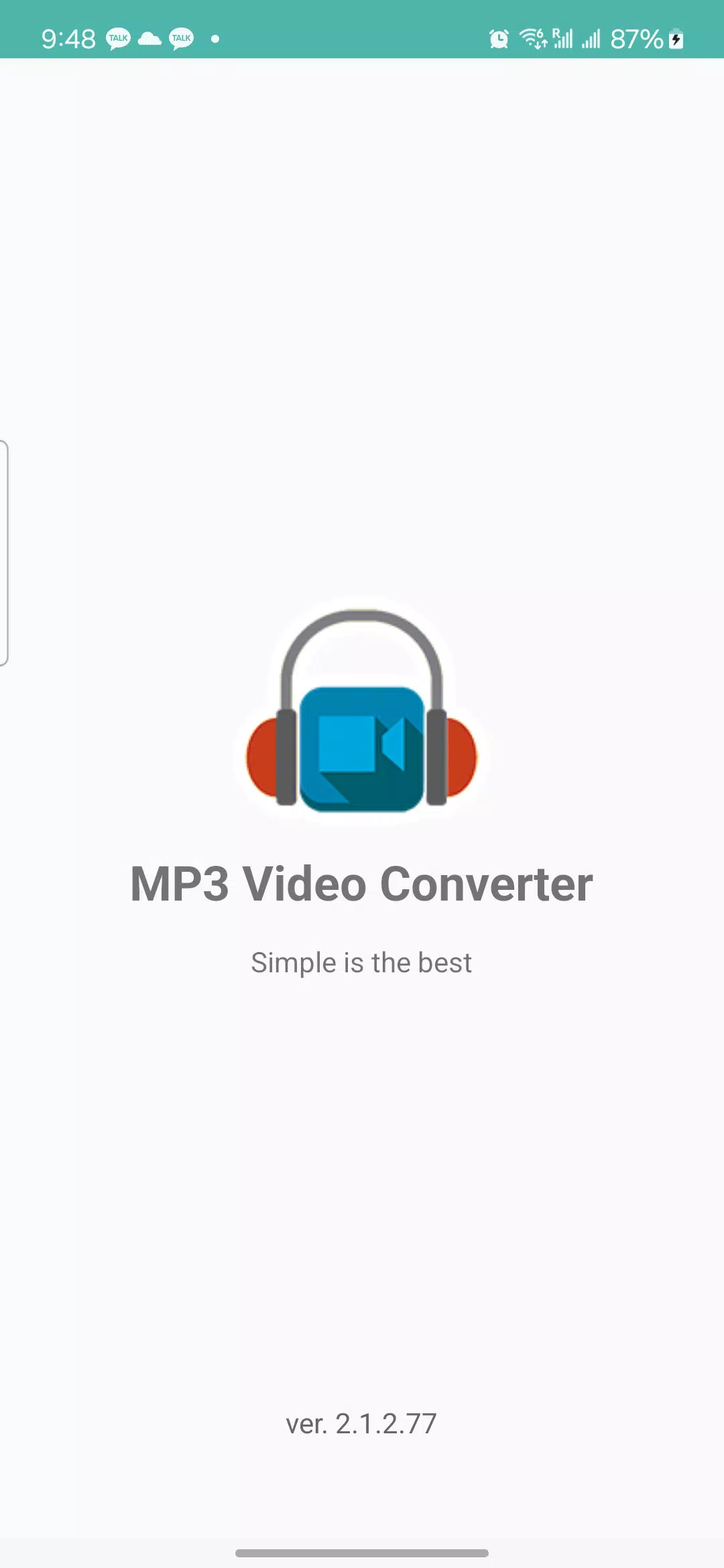 MP3 Video Converter Captura de pantalla 1