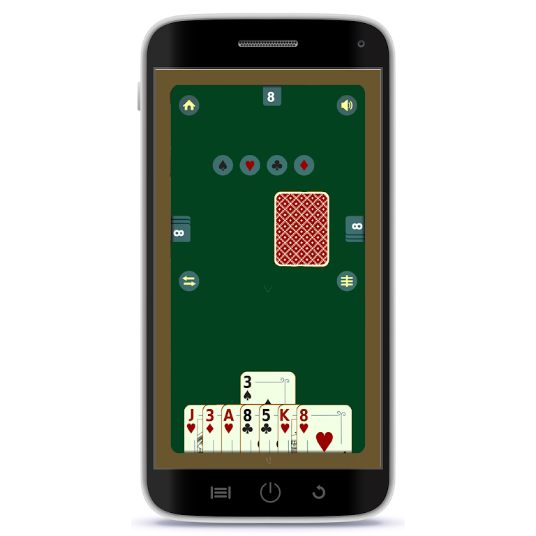 Crazy Eights UNO Offline Screenshot 2
