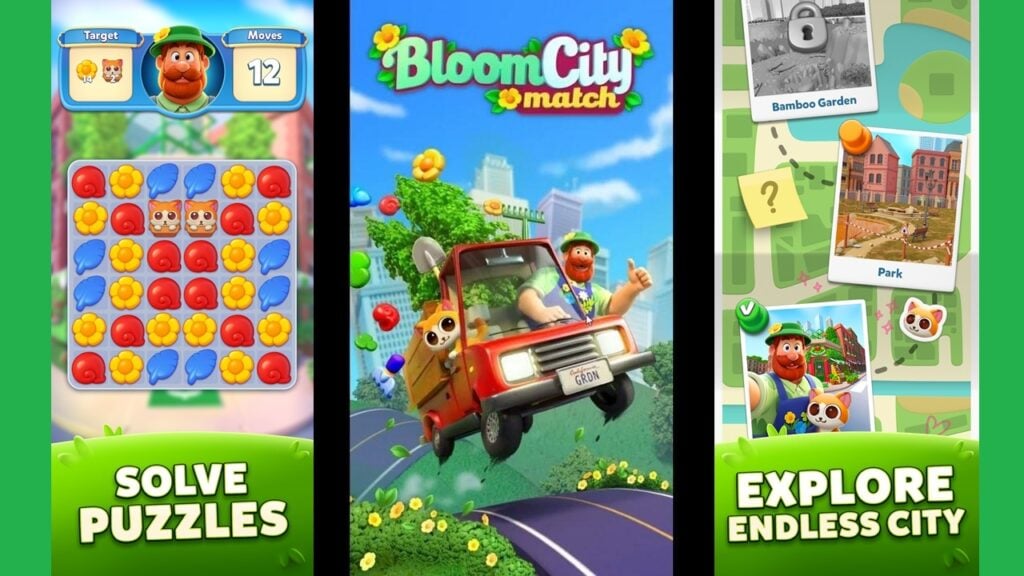 Rovio Soft เปิดตัว Bloom City Match เกมจับคู่ 3 บน Android