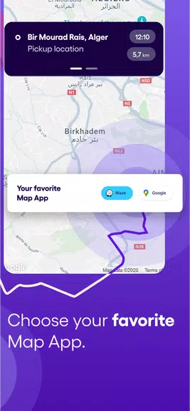 Yassir Driver : Partner app Ảnh chụp màn hình 2