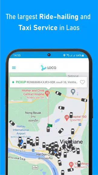 LOCA - Lao Taxi & Super App ဖန်သားပြင်ဓာတ်ပုံ 2