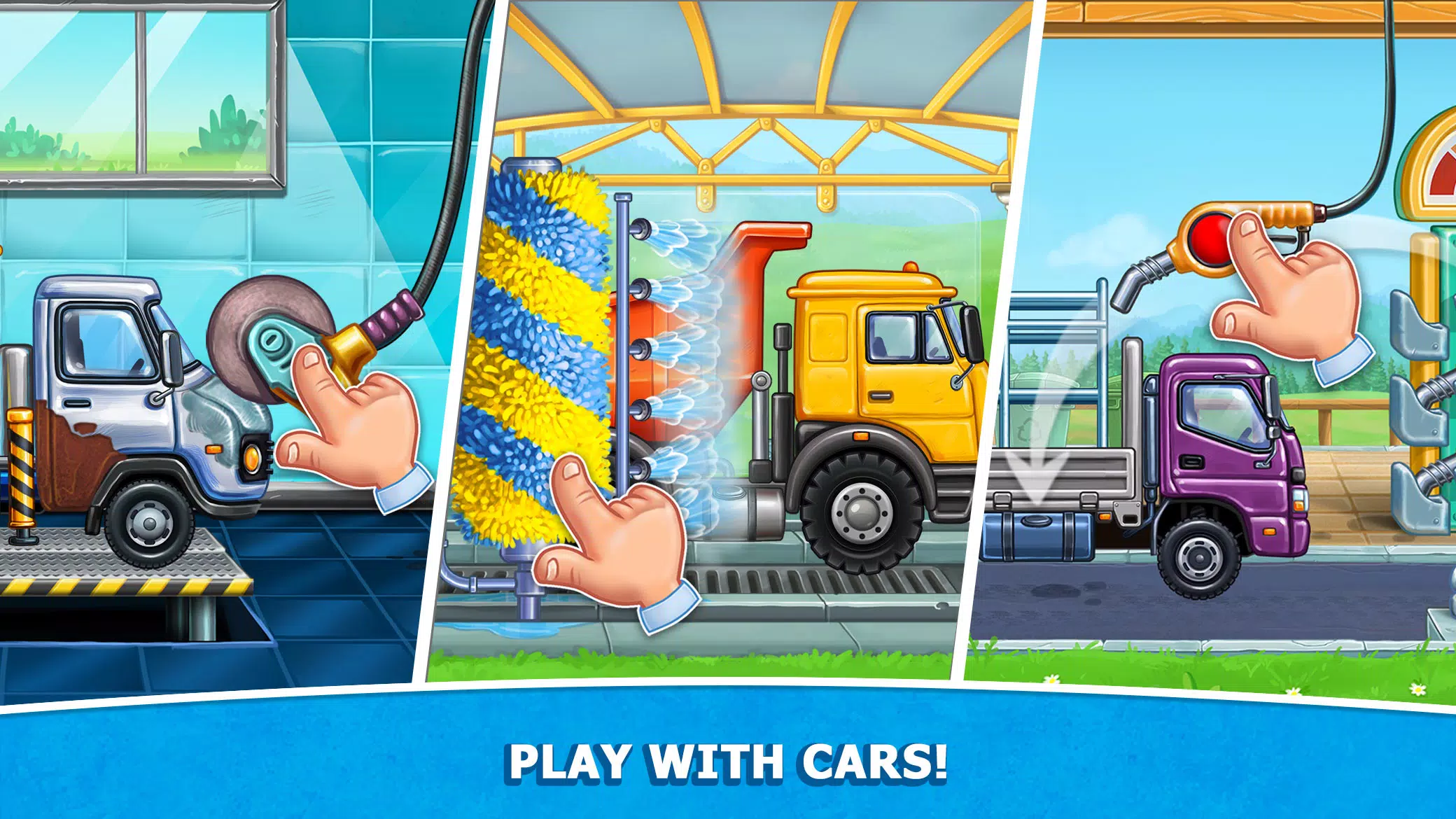 Kids Truck: City Builder Games Ekran Görüntüsü 3