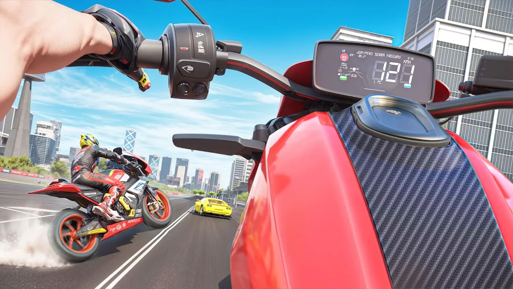 Moto Bike Rider Traffic Racing Ảnh chụp màn hình 1