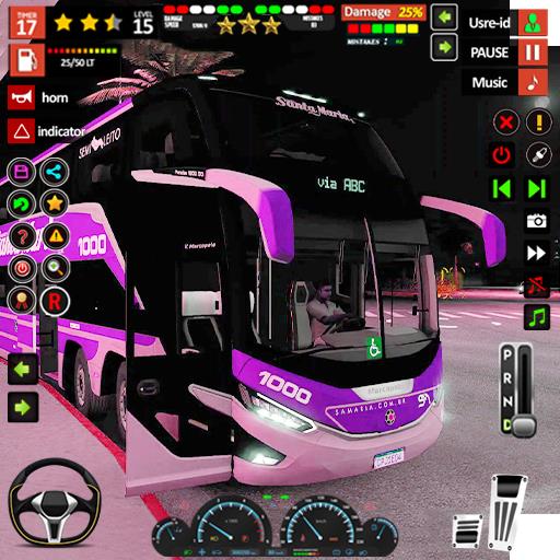 Coach Bus Driving- Bus Game Mod Screenshot 1