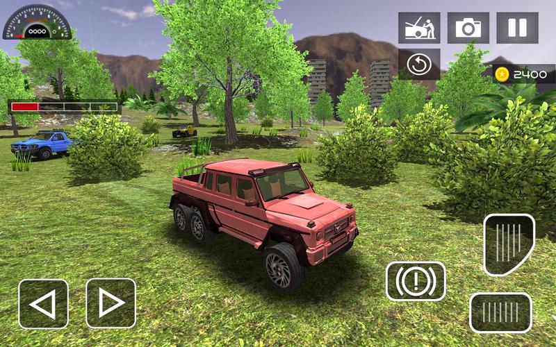 6x6 Truck Offroad Driving Sim Captura de tela 1