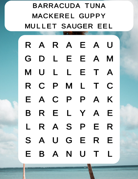 Word Search - Puzzle Game Mod Captura de pantalla 1