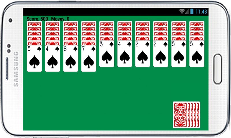 Spider Solitaire Free Game Fun Captura de tela 1