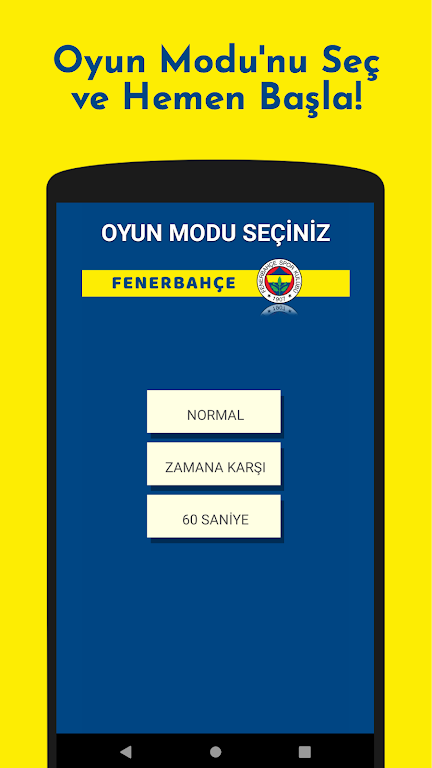 Fenerbahçe Futbolcu Kart Eşleştirme Oyunu Ảnh chụp màn hình 2